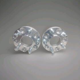 11003490 Qualitiparts 2pcs 1 Inch 5x4.75 Hub Centric Wheel Spacers 7/16 X20 For Chevrolet Camaro 1967-1981