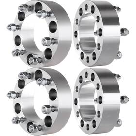 12107272 Qualitiparts 4 Pcs 2 Inch Or 51 Mm 6x5.5 Wheel Spacers 12x1.5 For Hyundai Entourage 2007-2010