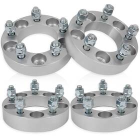 12504279 Qualitiparts 4pcs 1.25 Inch 5x4.5 Wheel Spacers 12x1.5 For 1997-2022 Honda Cr-v And 2003-11 Element