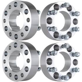 12504286 Qualitiparts 4 Pcs 2 Inch 6x135 Wheel Spacers 14x2 For 2003-2014 Ford Expedition And 2004-2014 F150