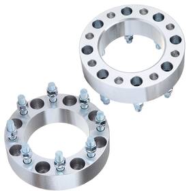 12504294 Qualitiparts 2 Pcs Inch 8x170 Wheel Spacers 14x2 Studs For Ford F-250 Super Duty 1999 2000-2002