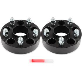 12504307 Qualitiparts 2pcs 1.5 Inch 5x120 Hubcentric Wheel Spacers 14x1.5 For Chevrolet Camaro 2010-2024