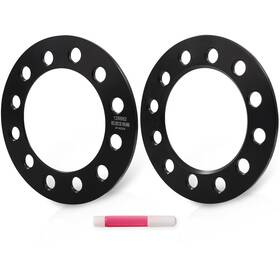 12504313 Qualitiparts 2pcs 1/4 Inch 6mm 6x5.5 6x135 Wheel Spacers For Chevrolet K1500 Suburban 1992-1999