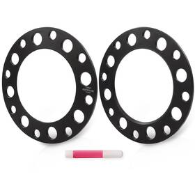 12504314 Qualitiparts 2pcs 6mm 8x6.5 8x170 8x180 Wheel Spacers For Chevrolet Silverado 3500 2001-2007