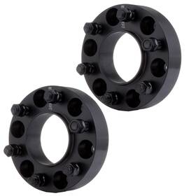 12504323 Qualitiparts 2pcs 1.5 Inch 6x135 Hubcentric Wheel Spacers 14x1.5 For Ford Expedition And F-150