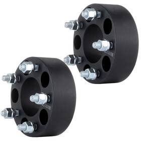 12504324 Qualitiparts 2pcs 51 Mm Wheel Spacers 5x4.5 For 2007-2019 Lexus Gs350 And 1997-2022 Honda Cr-v