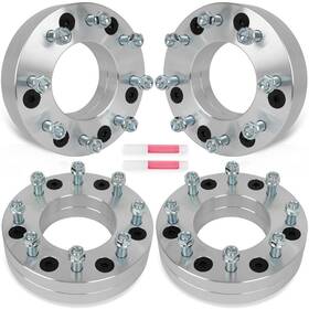 Quickfitauto 12885758 4 Pcs 2 Inch 6x5.5 To 8x6.5 Wheel Adapters 14x1.5 For Chevrolet Express 1500 2003-14