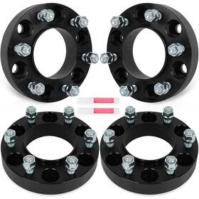Quickfitauto 12885763 4 Pcs 1.25 Inch 6x5.5 Hub Centric Wheel Spacers 14x1.5 For Toyota Tacoma 2024-2025
