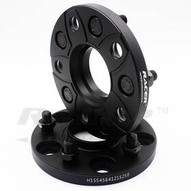H155456412152sb R P 15mm Hubcentric Wheel Spacers 5x114.3 64.1mm Fits Honda Accord Crv 2pcs Forged