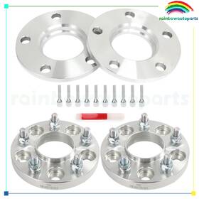 13179356 Rainbow 2 10mm And 20mm 5x120 Hub Centric Wheel Spacers 12x1.5 For Bmw E30 E28 E34