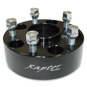 150107-442900 Raptor Series 2 Inch Black Anodized Aluminum Wheel Spacers 5x150 Lug Pattern