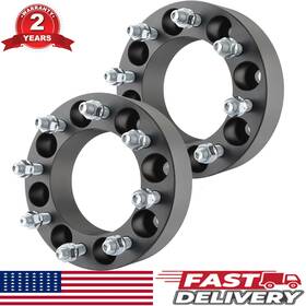 Alp3762893792 Rayten 2pcs 2 Inch Thick 8x6.5 8x165.1mm Wheel Adapter Spacer Fit Chevy 8lug 14x1.5 Truck