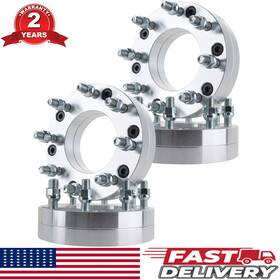 Alp476878 Rayten 4 Pcs 2 Inch 6x5.5 To 8x6.5 Wheel Adapters 14x1.5 For Chevrolet Gmc 6 Lug 8