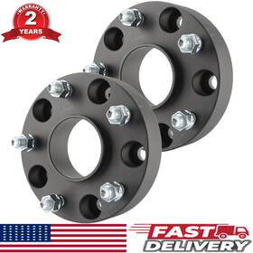Alp81692739 Rayten 2 Pc Ram 1500 Truck 5x5.5 Inch - 77.8mm Hub 1.5 Black Centric Wheel Spacers