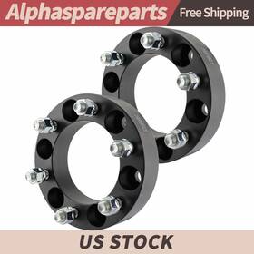 Als43545564 Rayten 2pcs For 1995-2025 Chevy Tahoe Gmc Yukon 6 Lug 2 Inch 6x5.5 Wheel Spacers 14x1.5
