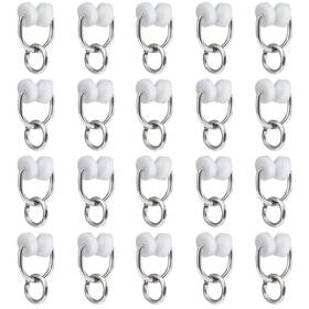 Recpro 193652042631 Rv Nylon Wheel Carrier Ring For I Beam Track Curtain Rod 20