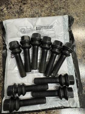 Rennline Ls2282mmblk Ls22-82mm-blk Lug Bolts - Porsche 82mm Extended Length