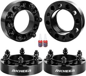 17843 Richeer 1.5ftft 6x5.5 Wheel Spacer For 1995-2023 Tacoma With Extend Lug Nuts 4pcs 17843 Richeer 1.5ftft 6x5.5 Wheel Spacer For 1995-2023 Tacoma With Extend Lug Nuts 4pcs