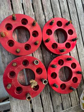 25191 Richeer 5x4.5 To 5x5.5 Wheel Adapters 5x114.3 5x139.7