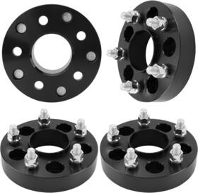 Richeer 749691388973 1.25 Inch 5x4.75 To 5x5.5 Wheel Adapter 12x1.5 For Chevy Camaro Gmc Cadillac Pontiac