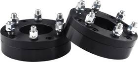 Richeer 755828928073 2pcs 5x5 To 6x135mm Wheel Adapters 87.1mm Hub Bore With 14x1.5 Thread Pitch