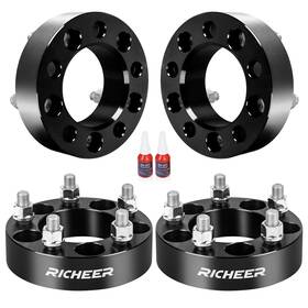 Richeer 778809199217 5x4.5 Wheel Spacers 1.5 Inch 5 Lug 114.3mm For Jeep Wrangler Explorer Ranger