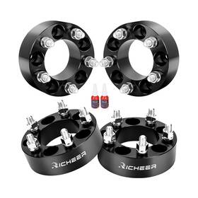 Am28459 Richeer 5x4.5 Wheel Spacers Compatible With Tj Xj Yj Kj Kk Zj 4pcs 2 Inch 5x