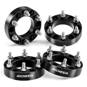 Am29614 Richeer 1.5 Inch Wheel Spacers 6x5.5 6x139.7mm 14x1.5 Studs 108mm Am29614 Richeer 1.5 Inch Wheel Spacers 6x5.5 6x139.7mm 14x1.5 Studs 108mm