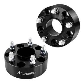 Am37037 Richeer 2pcs 2ftft 5x4.75 Wheel Spacers For Camaro Corvette Thickness 2 Inch