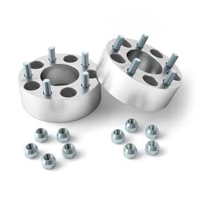 Rocktrix Pe-i56961930759 2pc 1.5 Inch Thick 5x135 To 5x114.3 Wheel Adapters Spacers Metric 12x1.5 Studs Nuts