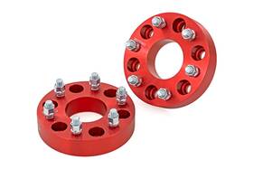 1160red Rough Country 1.5 Inch Wheel Spacers For Chevy/gmc 1500 Truck/suv 6x5.5 -