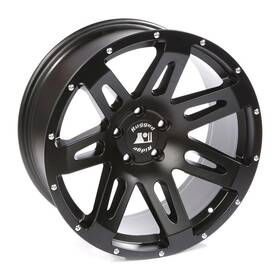 15306.01 Rugged Ridge Xhd Wheel Satin Black Fits 20in X 9 Inch Jk/jl/jt