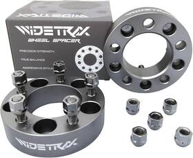 Rt-a545-825-1.5 Rugged Tuff Widetrax 4pc 1.5 Inch Wheel Spacers Kit 38mm 5x114.3 5x4.5 1/2 Billet 6061 Adapter Titanium