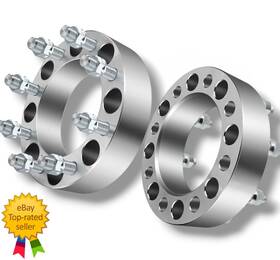 30924b Scitoo 2x 8x6.5 To 2 Inch Wheel Spacers 8 Lug For Ram 2500 3500 Dually 9/16 Threads 30924b Scitoo 2x 8x6.5 To 2 Inch Wheel Spacers 8 Lug For Ram 2500 3500 Dually 9/16 Threads