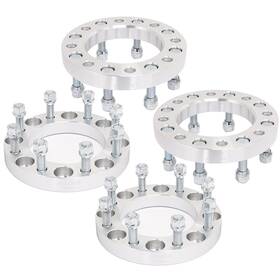 802093-5206-1419095853 Scitoo 4pcs 8x170 Wheel Spacers 1 Inch Studs 14x2 Bore 125mm Fit For Ford
