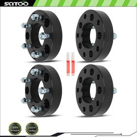 Sci842260too Scitoo 4x 1.5 Inch Wheel Adapters 5x5.5 To 5x5 For Dodge Ram 1500 1994-2010 With 1/2 Studs