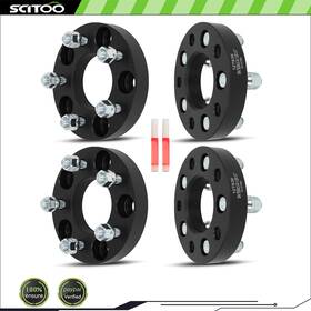Sci842303too Scitoo 4x 1 Inch Wheel Adapters 5x4.75 To 5x4.5 12x1.5 For Chevrolet S10 Gmc S15 Sonoma