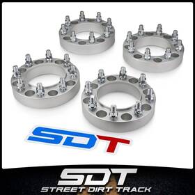 58737 Sdt Street Dirt Track 4 2 Inch Billet Wheel Spacers Kit 8x 170mm 2005-2022 Ford Excursion F250 F350 Sd 58737 Sdt Street Dirt Track 4 2 Inch Billet Wheel Spacers Kit 8x 170mm 2005-2022 Ford Excursion F250 F350 Sd
