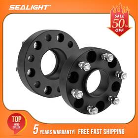 M14x1.5 Sealight 1.5 6x5.5 78.1mm 2x Inch Wheel Spacer Adapter For Gmc Yukon Chevrolet Astro