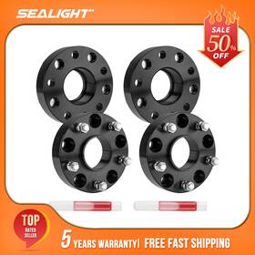 Sealight 5x5.5 9/16x18 77.8mm 4pcs 1.5 Inch Hub Centric Wheel Spacers 9/16 X18 For 2002-2013 Dodge Ram 1500