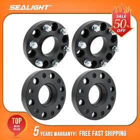 5.5-1.25-78.1-14 Sealight 6 1.5 4 1.25 Inch 6x5.5 Hubcentric Wheel Spacers For Chevy Silverado 1500 Gmc Sierra