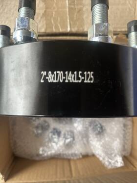 11178584 Shark 4pcs 2 Inch 8x170 Hub Centric Wheel Spacers 14x1.5 For Ford F-250 F-350 Super Duty