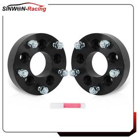 Si127901w01 Sinwonparts 2 For Ford Mustang Ranger Bronco 1.5 Inch Wheel Adapters 5x4.5 Hub To 5x5.5