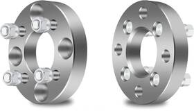 4425-4108 Spacer Experts 4x4.25 Wheel Spacers 1 Inch Thick For Ford Mustang Fiesta Focus Cougar Cars 2pc