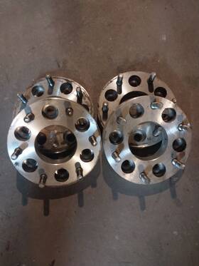 6500-6550 Spacer Experts 6x5 To 6x5.5 Wheel Adapters 1.25 Inch Chevy Trailblazer Envoy Ssr Hub Centric 78.1