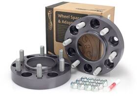 Whs036g Spidertrax 850001304405 Wheel Spacer 6 X 5.50in Bolt Pattern Anodized Gray Set Of 2