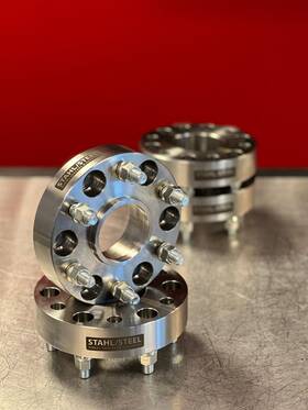 Ss655778c250 Stahl Steel Wheel Spacers Chevy 1500 6x5.5 77.8 2.5 Inch 4 - Made In Usa