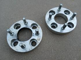 115385 Stancemagic 2pcs 25mm 1 Inch Aluminum Wheel Spacer Adapters 4x100 To 60mm 12x1.5