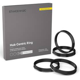 Stancemagic Hr-74.1 64.1 Hubcentric Rings 64.1mm Id To 74.1mm Od Compatible With Honda Acura