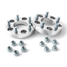 Stancemagic Pe-32mm-5115 5120.65-70.3-sdw 1.25 Inch Wheel Adapters Spacers Converts 5x4.53 To 5x4.75 12x1.5 Studs Nuts